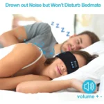Original Wireless Bluetooth Headset Sport Sleep Headband 5.0 Earbuds Eye Mask Fone Bluetooth Earphones Wireless Headphones - Image 2