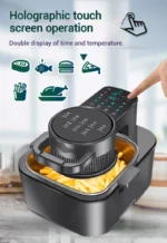 9L Multi functional Home Smart Air Fryer with Large Capacity Touch Screen Reservation Non stick Inner Perspective Oven - Image 9