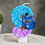 Hot Kpop Demon Hunters Theme Candle 3D Number 0-9 Kids Birthday Cake Decoration Baby Shower Anime Party Accessories Gifts - Image 32