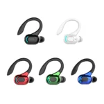 Waterproof Single Ear Earbuds Bluetooth-compatible 5.2 Wireless Business Headset