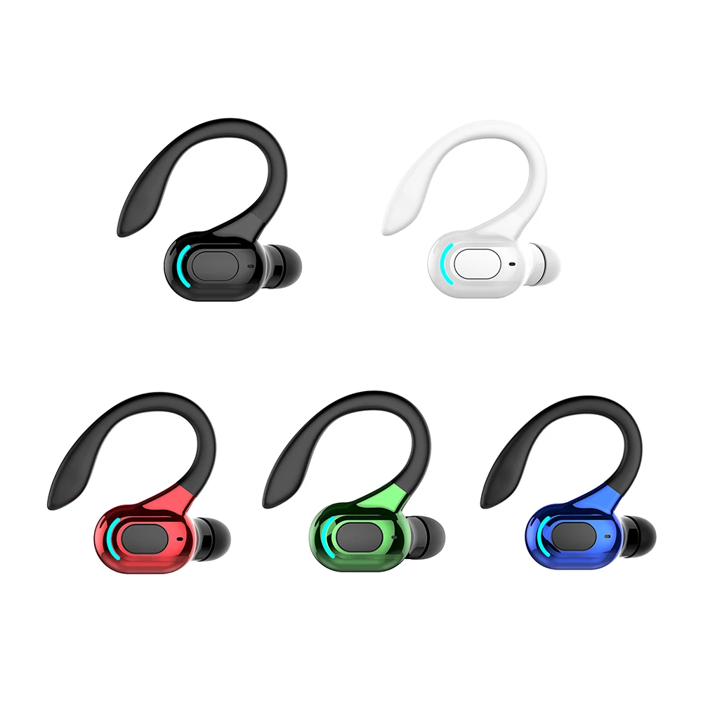 kf-Sd419aaeaf6c94fdea875de05f6c7e66eX Waterproof Single Ear Earbuds Bluetooth-compatible 5.2 Wireless Business Headset - Image 1