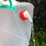 10/20L Camping Water Storage Carrier Jug BPA Free Camping Water Bag Water Carrier for Hiking Backpacking Emergency Survival Kit