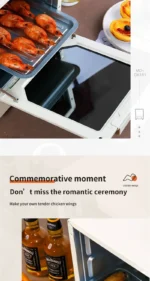 12L Large Capacity Electric Air Fryer Toaster Oven Mechanical Household Kitchen 360° Baking Convection Oven Oil-Free Deep Fryer - Image 15