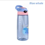 500ml Kids Water Bottle With Straw BPA Free Children Drinking Healthy School Cup - Image 9