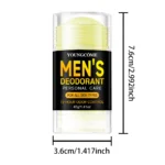 Men Sandalwood Deodorant Stick Anti Sweating Keep Drying Lasting Fragrance Remove Armpit Odor Underarm Refresh Sticks Refresh - Image 10