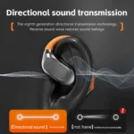 M113 Bluetooth Wireless Earphones EarBud Sports Noise Reduction Waterproof Earhooks Headset with Earhooks Built-in Mic Earphones - Image 4