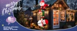 8FT Christmas Inflatables Decor, Climbing Santa Claus with Reindeer & Snowman/Elves - Image 7