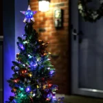 15cm Christmas Tree Top Star Light LED Glowing Star Lamp Xmas Tree Decoration Home Xmas Party - Image 9