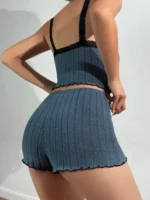 Sling Pajamas Set for Women Sleepwear Homewear - Image 3