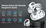 Wireless Earbuds, Bluetooth 5.3 Headphones Sport, Bluetooth Earbuds with ENC Noise Canceling Mic, Bass Stereo Wireless Earphone - Image 7