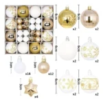 Colorful Christmas Balls Ornaments Merry Christmas Decorations For Home - Image 27