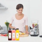 500ML Juice Bottles with Caps Clear Empty Reusable Bottles with Brush Funnel and Labels for Smoothies and Other Beverages YY177 - Image 14