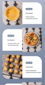 10L Large Capacity Electric Air Fryers Oil-free Automatic Household Kitchen 360°Baking Convection Oven Deep Fryer without Oil - Image 15