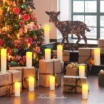 9-180pcs LED Candles with Flickering Flameless Candles Battery Operated Pillar Candles Wedding Decoration Candlelight Christmas - Image 2