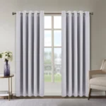 【Lifeideas】Solid Colour Grommet Top Polyester 100% Blackout Curtains Pair Home Decoration Windows Doors - Image 19