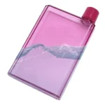 Flat Bottle Portable Stylish Drink Bottle BPA Free Water Bottle 350ml/420ml Book Drink Water Bottle For Sports Travel School - Image 13