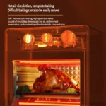 13L Air Fryers 26L Large Capacity Electric Fryer Oven Oilless Cooker Visible Window Household Kitchen Deep Fryer without Oil - Image 3