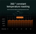 9L Multi functional Home Smart Air Fryer with Large Capacity Touch Screen Reservation Non stick Inner Perspective Oven - Image 12