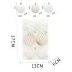 Colorful Christmas Balls Ornaments Merry Christmas Decorations For Home - Image 4
