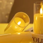 1-3PCS LED Flameless Lights Electronic Candles LED Candle Decorations Acrylic Candles Battery Operated - Image 3