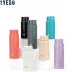 Tyeso Stainless Steel Pocket Insulated Water Bottle Cute Compact Slim Design High Aesthetic Appeal Perfect for Hydration - Image 2