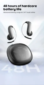 [Glasses-friendly]MINISO MS210 Bluetooth V6.0 Earphones Wireless Headphones AI Translator Earbuds Ultra-light Earphones - Image 15