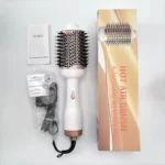 3-in-1 Hot Air Brush with Negative Ion Blow and Comb, Straight and Curl in One Hair Curler Wand - Image 6