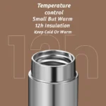 120/150/180ml mini 316 Stainless Steel Portable Thermos Cup Vacuum Thermal Insulation Pocket Cup Small Water Bottle for Espresso - Image 3