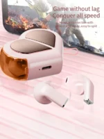 Heart-shaped Rotatable Wireless Bluetooth Earphones HIFI Sound Headphones Touch Control Earbuds Gaming Headsets - Image 11