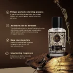 TROVEZ Oud Wood 100ml Perfume Rich Wood Tone Perfume for Men Women Long-lasting Scent Unisex Fragrance Body Spray - Image 5