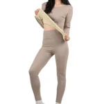 Women's Warm Underwear Set Seamless Thick Double Layer Warm - Image 3