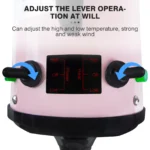 2000W-2800W Pet Hair Dryer, 35°C and 65 °C, Speed: 50m/s ~ 100m/s, Stepless Adjustable, 2.5M Extendable Hose, 3 Nozzles - Image 12