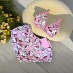 Miniso Sanrio Hello Kitty Loose Ladies Pajama Two-Piece - Image 3