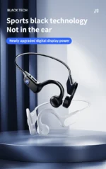 Bone Conduction Wireless Earphone Sport Swimming Bluetooth Compatible Headphone Hand Free With Mic For Sports Earbuds - Image 7