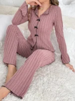Sleepwear Women Pajama Set Woman Women's Home Clothes Trousers Sets Women's Pajamas - Image 10