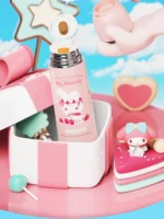 400ml Sanrio Kuromi Cartoon Thermo Bottle Cute Vacuum Flasks Stainless Steel Water Cup Insulation Vacuum Insulation Cup - Image 3