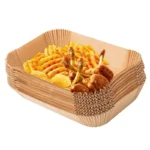 Rectangle Disposable Air fryer Baking Paper Liner Waterproof Oilproof Non-Stick Baking Mat for Ninja Foodi AirFryer Accessories