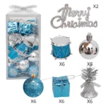 Colorful Christmas Balls Ornaments Merry Christmas Decorations For Home - Image 33