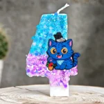 Hot Kpop Demon Hunters Theme Candle 3D Number 0-9 Kids Birthday Cake Decoration Baby Shower Anime Party Accessories Gifts - Image 28