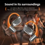 M113 Bluetooth Wireless Earphones EarBud Sports Noise Reduction Waterproof Earhooks Headset with Earhooks Built-in Mic Earphones - Image 14