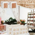 10/30pcs candle gift box with transparent window with label and twine for wedding birthday party gift - Image 5