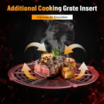 OYAJIA 6L Air Fryer with Smart Touch Display 60 Minutes Timer & 80°C-200°C Adjustable Temperature& 8 Preset Cooking Modes - Image 10