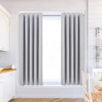 【Lifeideas】Solid Colour Grommet Top Polyester 100% Blackout Curtains Pair Home Decoration Windows Doors - Image 18