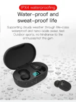 E6S Wireless Bluetooth Earphones TWS Bluetooth Headset Wireless Earbuds Noise Cancelling Earphones with Microphone Headphones - Image 15