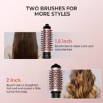 2-In-1 Hot Air Brush And Rotating Hair Dryer Multifunction Electric Hair Styler Comb - Image 4