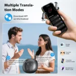 [Glasses-friendly]MINISO MS210 Bluetooth V6.0 Earphones Wireless Headphones AI Translator Earbuds Ultra-light Earphones - Image 5