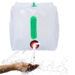 10/20L Camping Water Storage Carrier Jug BPA Free Camping Water Bag Water Carrier for Hiking Backpacking Emergency Survival Kit - Image 9