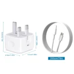 PD 20W Fast Charger Foldable Phone Adapter For iPhone 14 13 12 11 Pro Max 8 7 6 6s Plus Quick Charging Data Cable Accessories - Image 3