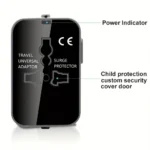 Universal Travel Adapter International All in One PD20W & QC18W Power Plug Wall Charger USB C Charging Ports for USA EU UK AU - Image 10