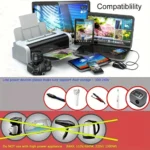 Universal Travel Adapter International All in One PD20W & QC18W Power Plug Wall Charger USB C Charging Ports for USA EU UK AU - Image 12